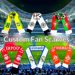 ผ้าพันคอแฟนฟุตบอลสหรัฐอเมริกา-แคนาดา-เม็กซิโก ปี 2026 ผ้าเชียร์สโมสรฟุตบอลโลก ผ้าเชียร์แบบพับได้ พิมพ์ลายดิจิทัลตามสั่ง ทำจากโพลีเอสเตอร์ - Product Image 4