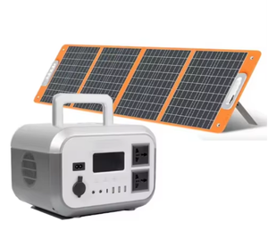 Generador Solar Portátil de 600W MPPT con Batería LiFePO4, Inversor de Onda Sinusoidal Pura, Tipo C, para Camping, Auto y Uso Doméstico - Product Image 3