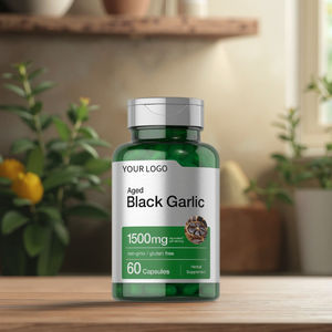 Wrightlife yüksek kalite yaşlı siyah sarımsak 1500mg bitkisel takviyesi antioksidan bağırsak sağlık OEM geliştirmek - Product Image 2