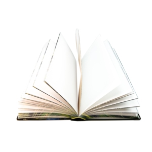 Libro de Tapa Dura con Impresión Personalizada, Borde Pintado y Rociado, Encuadernación Cosida, Papel Recubierto - Colección de Novelas Románticas en Blanco y Negro - Product Image 4