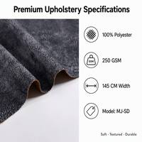 Moderner Wasserdichter Sofastoff Luxuriöses Kunstleder-Sofa mit Bronzefarbenem 100% Polyester Gestricktem Polsterstoff Hersteller