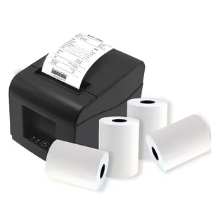 Rollos de Papel Térmico para Caja Registradora de 80x80 mm, Venta al Por Mayor del Fabricante, Rollos de Papel Térmico de Alta Calidad para Caja Registradora Bancaria - Product Image 1