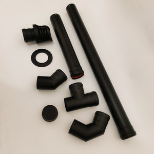 Cache-<span class=keywords><strong>tuyau</strong></span> mural pour poêle à granulés, diamètre 80 mm - Product Image 4