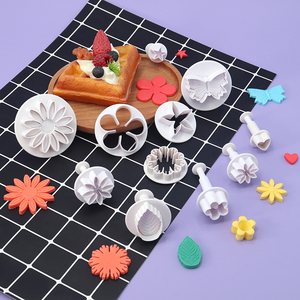 Khuôn làm bánh quy, bánh bích quy, khuôn ép bánh quy Trung Quốc bán buôn, 33 chiếc, gồm 10 dụng cụ làm bánh fondant tự làm tại nhà - Product Image 3