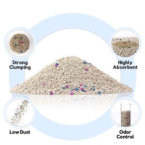 Litière pour chat en bentonite agglomérante de qualité supérieure, vente en gros d'usine OEM ODM, haute agglomération, Arena Para Gatos - Product Image 2