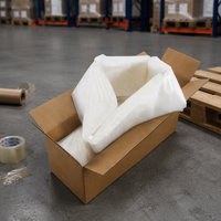 Sacs de collecte de poussière à pliage continu haute résistance à 3 couches, sacs sous vide continus de 72 pieds pour machines de polissage et de meulage