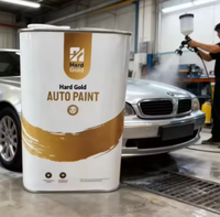 Vernis acrylique haute dureté 2K transparent anti-UV écologique à haute teneur en solides pour l'automobile et les bateaux