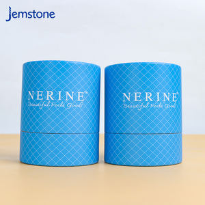 Tubo de papel de embalaje impreso color personalizado logotipo personalizado respetuoso con el medio ambiente con tapa - Product Image 6