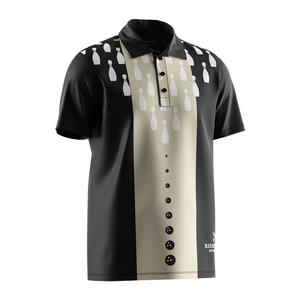 Camiseta Deportiva de Manga Corta de Secado Rápido Odm, Camisa de Boliche Vintage, Camisetas Polo Personalizadas de Alta Calidad para Hombre - Product Image 3