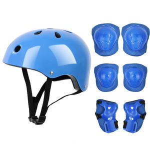 Enfants Patinage À Roulettes Casque De Sécurité Équilibrage Scooter Planche À Roulettes Patins À <span class=keywords><strong>Glace</strong></span> Équipement De Protection Ensemble - Product Image 3