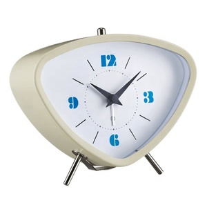 Khuyến Mại Pretty Triangle <span class=keywords><strong>Radio</strong></span> Kiểm Soát Kim Loại Đồng Hồ Báo Thức Cho Kid - Product Image 2