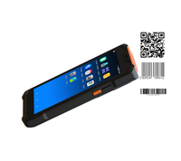 PDA industriel portable de 5,5 pouces, Android 14, collecteurs de données, ordinateur mobile logistique industriel, PDA NFC, lecteur de codes-barres PDA