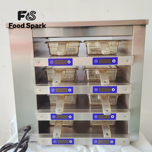 Oferta Especial: Calentador Vertical de <span class=keywords><strong>Hamburguesas</strong></span> y Empanadas de 1, 2, 3 y 4 Niveles, Exhibidor Vertical para Comida Rápida, <span class=keywords><strong>McDonald</strong></span>'<span class=keywords><strong>s</strong></span>, KFC - Product Image 5