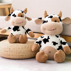 Adorable Peluche Vache, Jouet en Peluche Vache du Zodiaque Chinois, Poupée en Tissu, Cadeau du Nouvel An, Cadeau d'Anniversaire pour Fille, Jouet Promotionnel - Product Image 2