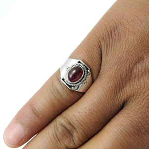 Belle pierre précieuse de tourmaline naturelle faite à la main en argent sterling 925 bagues personnalisées bijoux fins bagues éternité vermeil OEM - Product Image 4