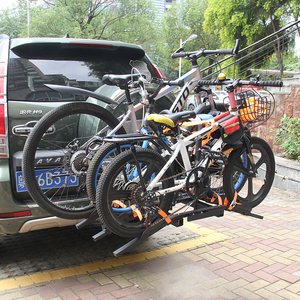 <span class=keywords><strong>Portabici</strong></span> Posteriore in Acciaio di Alta Qualità per Paraurti SUV con Ricevitore da 2 Pollici, <span class=keywords><strong>Gancio</strong></span> di <span class=keywords><strong>Traino</strong></span> per Bici con Capacità di 100 kg - Product Image 6