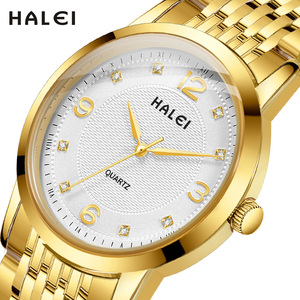 Montre Homme Quartz Originale HALEI Neuve, Étanche 3 ATM, Acier Inoxydable, Aiguilles, Mouvement Japonais, Vente en Gros, Livraison Directe - Product Image 2