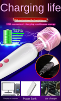 Vibromasseur féminin à fréquence variable, bâton de massage AV, œuf vibrant Dolphin, vibromasseur en forme de rouge à lèvres pour masturbation