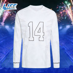 Equipación de Fútbol de Manga Larga Elite Tailandia 2026, <span class=keywords><strong>Camiseta</strong></span> Retro de <span class=keywords><strong>España</strong></span> para el Hogar, Personalizable con Emblema, Número y Logotipo del Equipo - Product Image 2