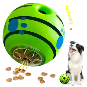 Huisdiervoer Lekkage Soundball Duurzaam Bijtbestendig Hondenkauwspeelgoed Zelf-Entertainment Rollend Geluid Voedsel Uitgiftebal Voor Huisdieren - Product Image 1