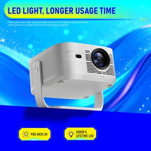 Projecteur JUNUO Factory HY450Max 1080P 800 ANSI Lumens avec haut-parleur 10W, dongle GTV Google TV intégré et Bluetooth pour les entreprises - Product Image 4