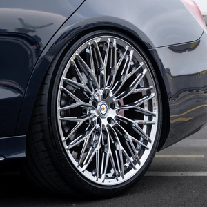 Jantes en alliage d'aluminium forgées en une seule pièce YRO Deep Concave 17-24 pouces 5x114.3 5x112 5x120 pour <span class=keywords><strong>Ford</strong></span> Mustang <span class=keywords><strong>Focus</strong></span> Fusion Chrome - Product Image 4