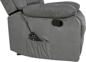 VANBOW Micro fiber Grey Electric 8 Leistungs starke Massage-<span class=keywords><strong>Rocker</strong></span>-Liege mit Massage wärme und zwei USB-Anschlüssen - Product Image 6