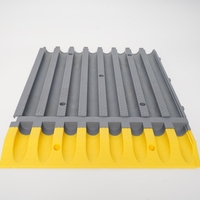 Dalles de sol modulaires antidérapantes en plastique de 3 cm pour garage, lavage de voitures et detailing