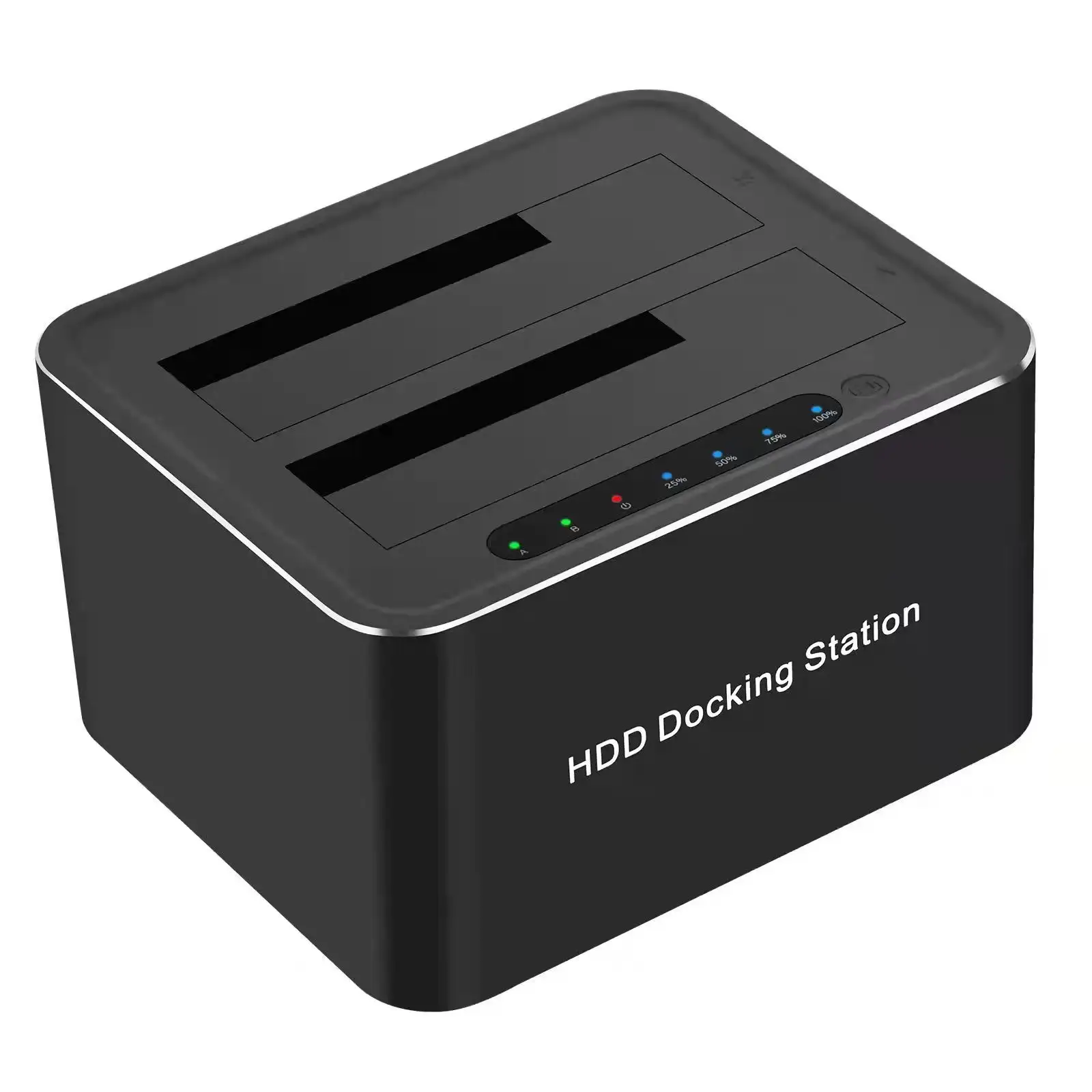 USB 3.0 Dual Bay SATA HDD Docking Station for 2.5/3.5 inch Hard Disk Drive Offline Clone UASP
