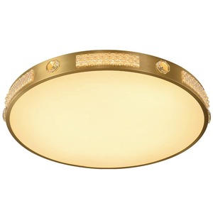 Lámpara de Techo Minimalista Moderna de Cobre para Entrada, Estilo Lujoso y Moderno, para Balcón y Pasillo, Lámpara de Mesa - Product Image 6