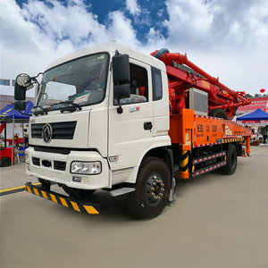 Camion pompe à béton NONGJIAN 33m de l'usine chinoise, haute efficacité de fonctionnement, 140m3/h, pompes à béton pour camions, Bomba De Concreto - Product Image 3