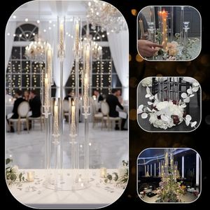 Grands bougeoirs en acrylique décor à la maison <span class=keywords><strong>mariage</strong></span> Canderlabra décorations de Table chandelier <span class=keywords><strong>bougeoir</strong></span> <span class=keywords><strong>pour</strong></span> événement fête <span class=keywords><strong>mariage</strong></span> - Product Image 2