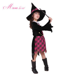 Vestido tutú de <span class=keywords><strong>bruja</strong></span> para niñas, <span class=keywords><strong>disfraz</strong></span> para Halloween, vestidos de fiesta para niños, ropa elegante para niñas, vestido de Cosplay de Navidad - Product Image 6