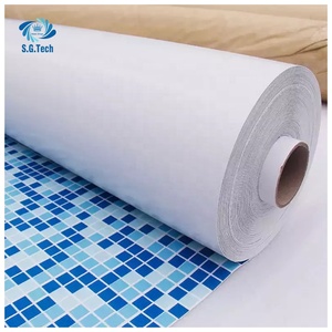 <span class=keywords><strong>Liner</strong></span> de <span class=keywords><strong>piscine</strong></span> en PVC bleu océan, résistant aux UV, renforcé par une feuille métallique, design mosaïque pour piscines pour enfants, durable et facile à installer - Product Image 6