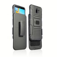 Coque de téléphone pliable en PC de style Ins avec béquille, protection renforcée, pour J4/J6Plus, certifiée QC, vente en gros OEM, marque Flying, offre spéciale