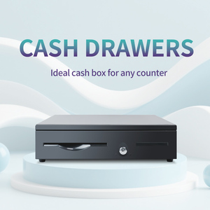 Gtcodestar GT-C405G tiền mặt đăng ký ngăn kéo 7 hóa đơn 5 đồng xu kim loại tiền mặt ngăn kéo hộp tiền với RJ11 cáp tiền ngăn kéo hệ thống POS - Product Image 2