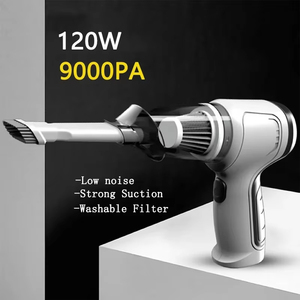 Aspiradora Inalámbrica 3 en 1 para Auto y Hotel, sin Bolsa, Repuesto para Auto, Succión Potente, Motor sin Escobillas, Alimentación USB, Portátil - Product Image 2