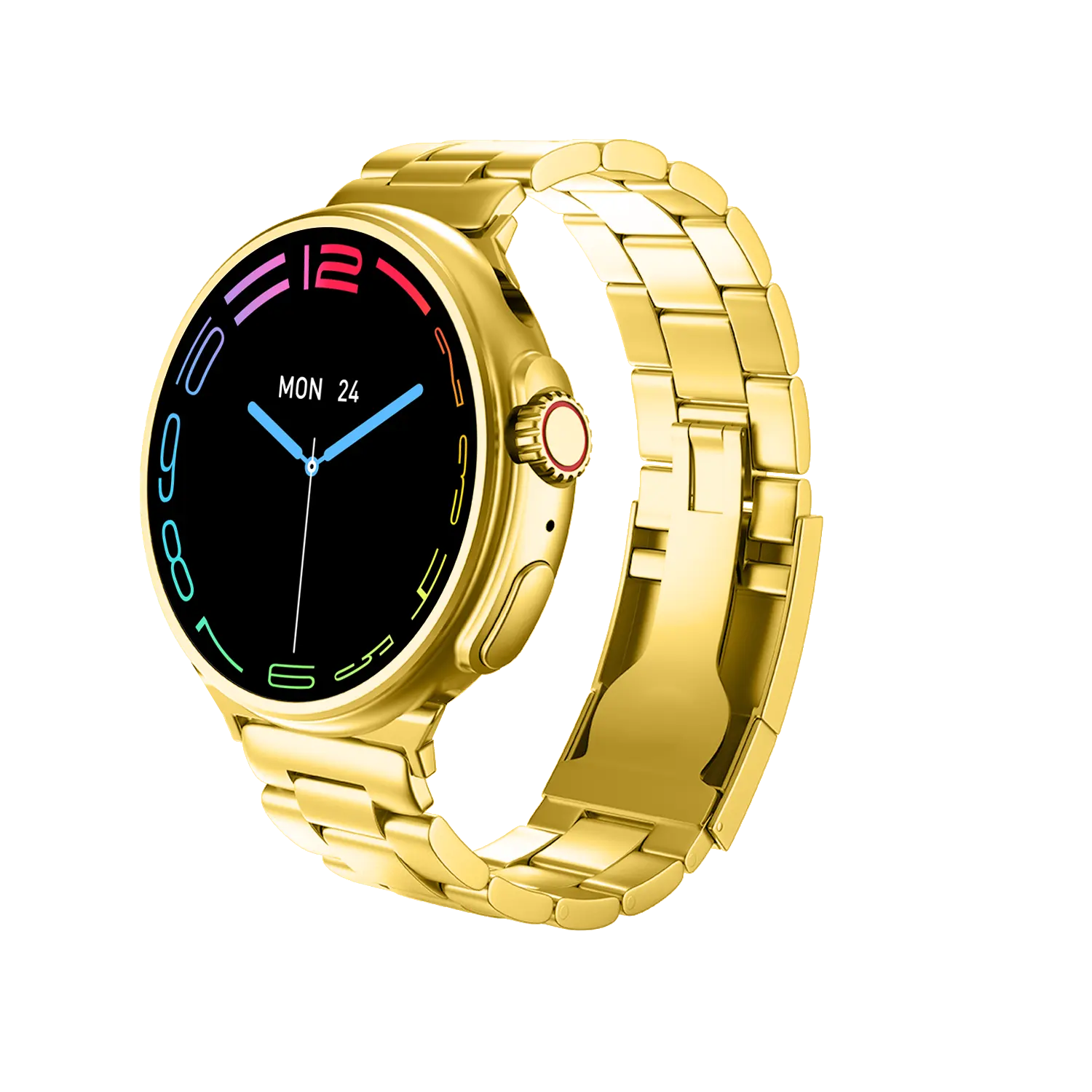 G10 Ultra Gold Series 8 Ultra Nfc Man Vrouwen Smart Watch Oled Rond Scherm Bluetooth Call Montres Reloj Inteligente Smartwatch