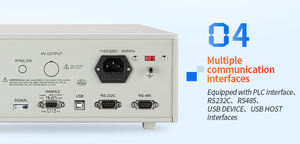 Testeur d'isolement numérique AC/DC pour systèmes électriques, testeur de résistance à la tension de 6 kV 10 mA programmable, garantie 1 an - Product Image 5