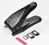 Cortador de Tarjetas SIM Dual 2 en 1 Nano y Micro de Alta Calidad Directamente de Fábrica para iPhone, Samsung, HTC, Nokia