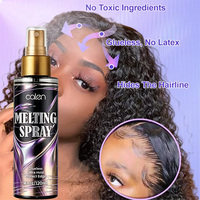Spray Fixateur Sans Colle Oalen Private Label 120ml, Tenue Forte, Anti-Transpiration, Longue Durée, pour Perruques en Dentelle