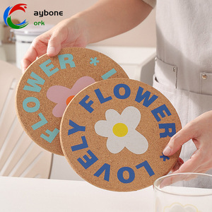 Posavasos de fábrica, manteles individuales con impresión personalizada para el hogar, cocina, mesa de comedor, posavasos de boda, taza de bebidas, Mantel Individual redondo cuadrado <span class=keywords><strong>natural</strong></span> - Product Image 1