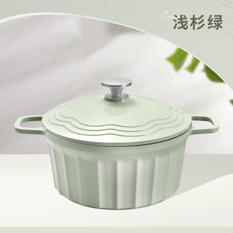 20cm Enameled Pot