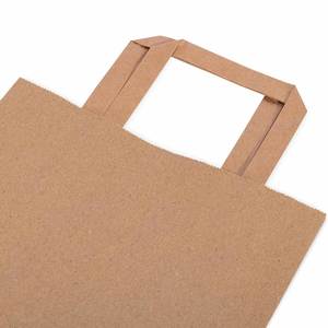 Bolsas de Regalo de Papel Kraft con Asas para Regalos, Mercancía Comercial, Venta al por Menor, Recuerdos de Fiesta de Cumpleaños, Bolsas de Papel Reciclado - Product Image 6