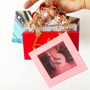 Kotak Multi-rantai Bulu Mata Trendi 2021 Kotak Kemasan Bulu Mata Mink 25Mm Kemasan Bulu Mata Bulu Mata Casing Bulu Mata Hati - Product Image 2