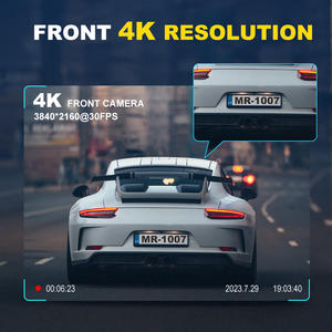 ZD03 visión nocturna Dashcam 4K coche inalámbrico Wifi Dashcam 4K Dashcam sin pantalla coche DVR grabadora para conducir grabación - Product Image 3