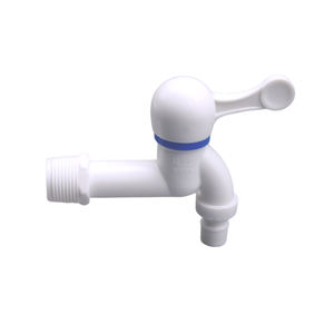 Robinet en plastique DN20 3/4'' au design classique, en PP et ABS, pour jardin et lavabo, avec cartouche en céramique - Product Image 2