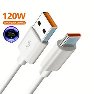 Real 120w <b>USB</b> Type C <b>Cable</b> 6A Quick Charge 3.0 Wire Fast <b>Usb</b> c Type-c Data for xiaomi huawei Redmi - Product Image 1