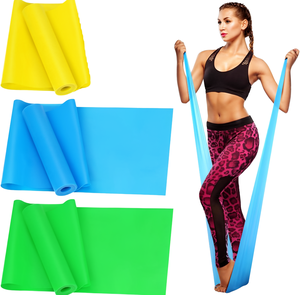 Prodotti Più Venduti in Cina: Fasce Elastiche per <span class=keywords><strong>Fitness</strong></span> con Logo Personalizzato, 5 Livelli di Resistenza per Allenamento Glutei - Product Image 5