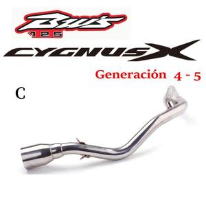 Xhaust-otociclo uffler, 150 B125 125 yygnus-150 <span class=keywords><strong>R125</strong></span> M - Product Image 2